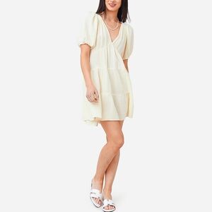 XIRENA Nissa Cream Mini Dress | M